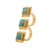Aurora Triple Ring