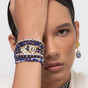 Blue Lotus Flower Bracelet online