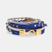 Buy Blue Lotus Flower Bracelet