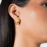 Buddha Stud Earrings