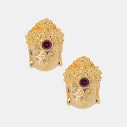 Buddha Stud Earrings