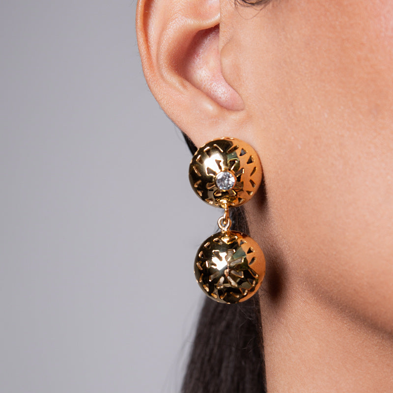Double Mandala Earrings