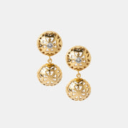 Double Solar Core Earrings