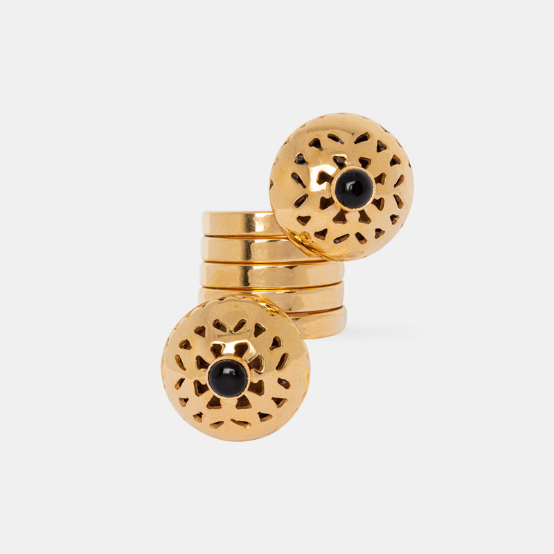 Double Mandala Ring