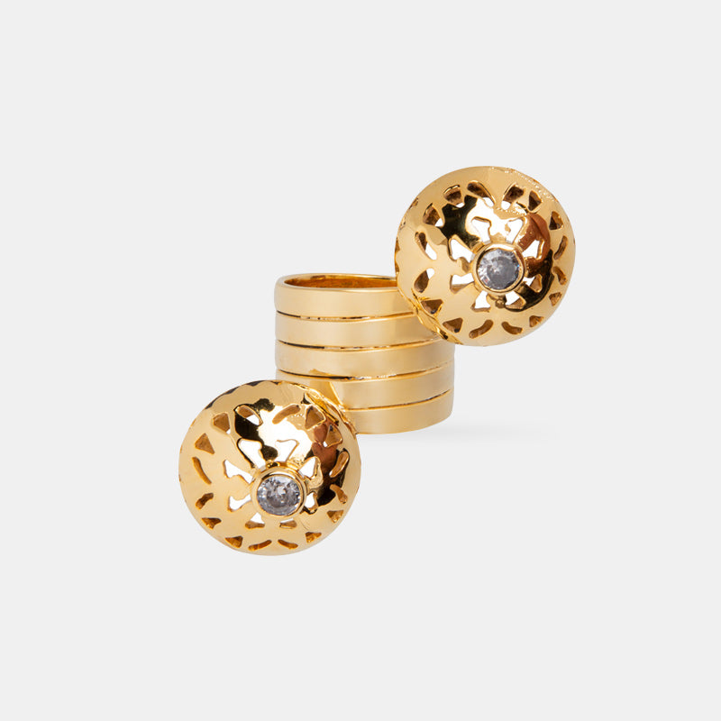 Double Mandala Ring