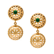 Double Solar Core Earrings