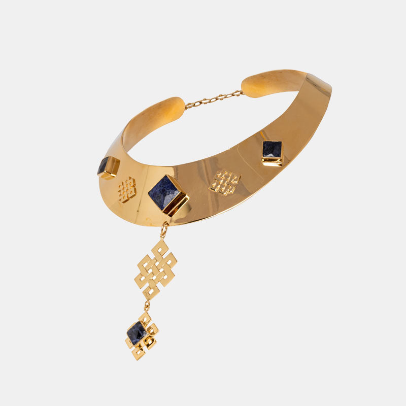 Endless Knot Choker Necklace