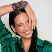 Endless Knot Double Stone Earrings