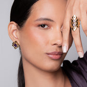 Endless Knot Stud Earrings