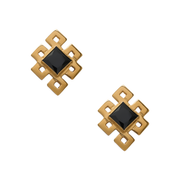 Endless Knot Stud Earrings