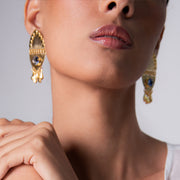 Golden Fish Earrings