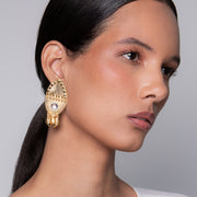 Golden Fish Earrings