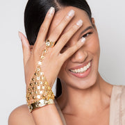 Waterfall Bracelet-Ring