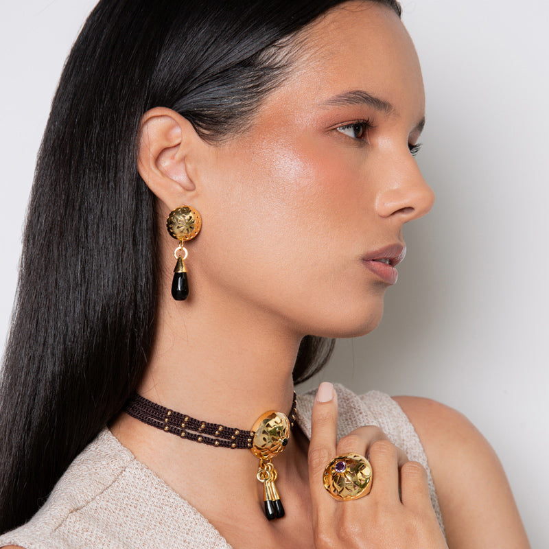 Mandala Drops Earrings