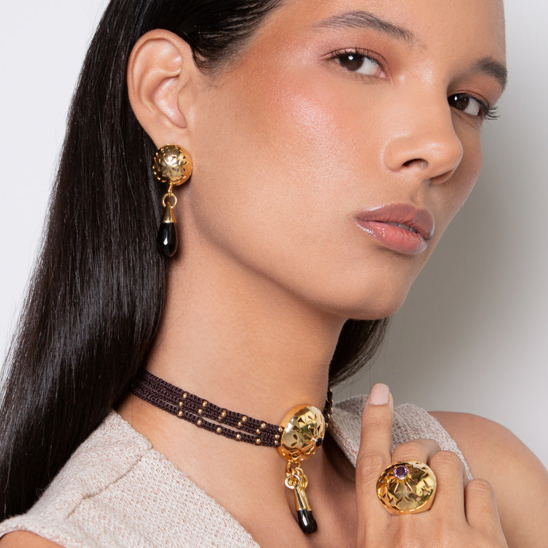 Mandala Drops Earrings