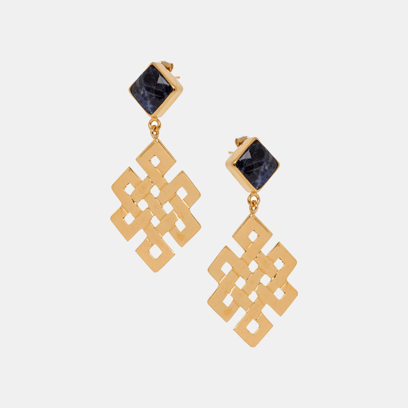 Maxi Endless Knot Earrings