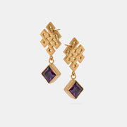 Medium Endless Knot Earrings