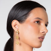 Triple Endless Knot Earrings