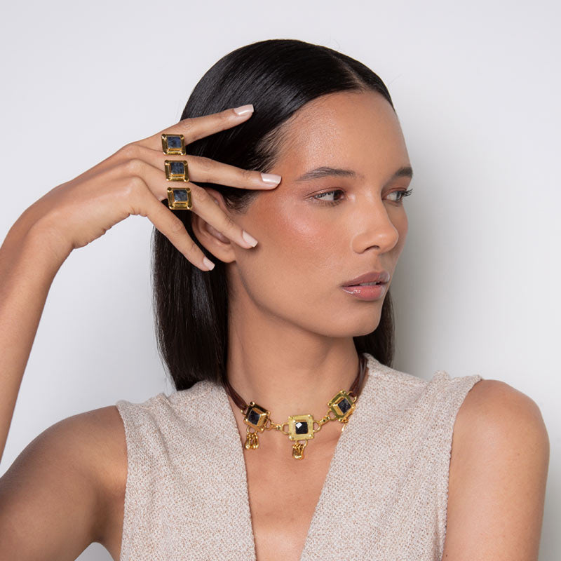 Indra Triple Ring